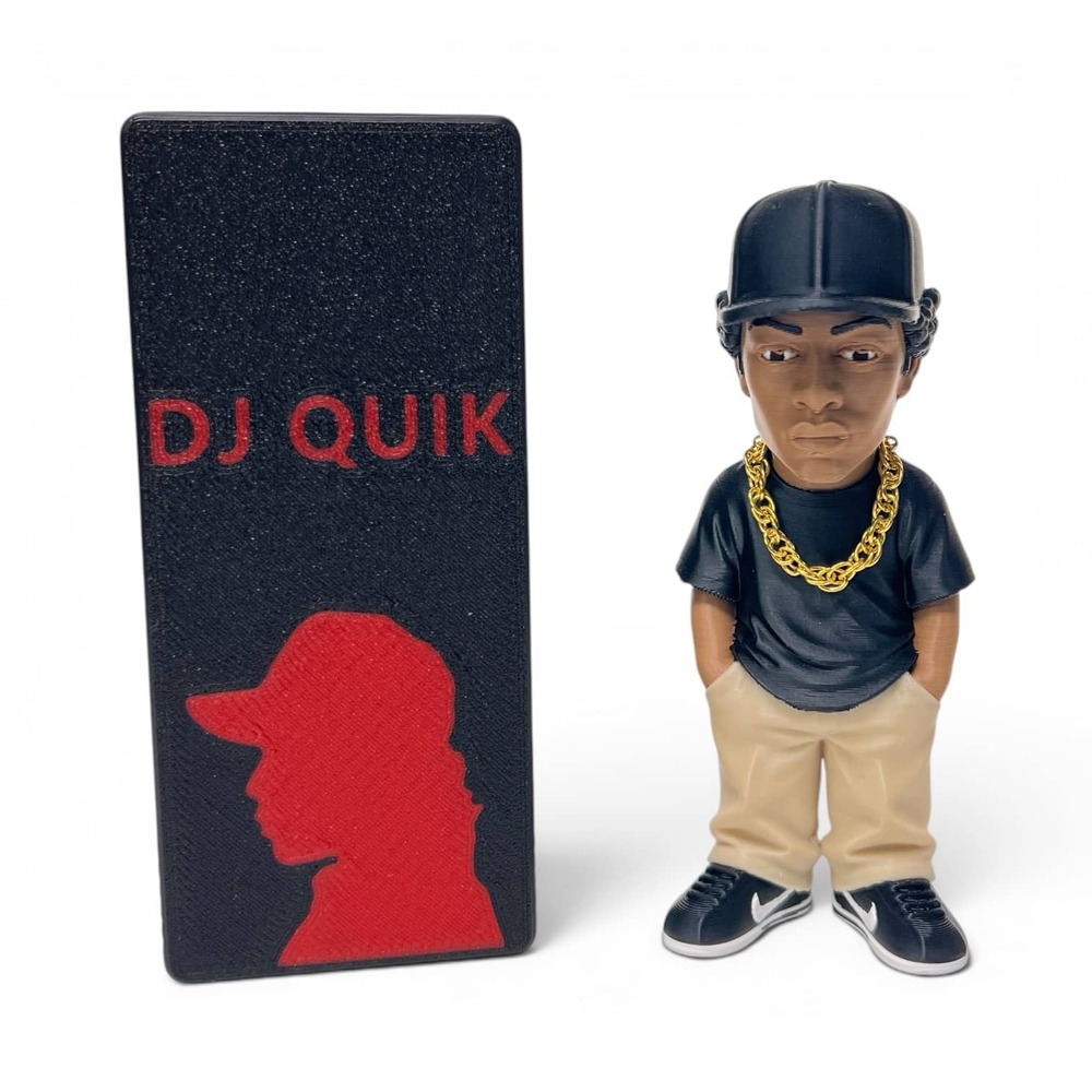 DJ Quik Figure With Display Case